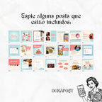 Posts Editáveis para Doceria | 35 posts prontos
