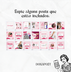 Posts Editáveis para Ginecologista | 35 posts prontos