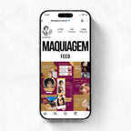 Posts Editáveis para Maquiagem | 35 posts prontos
