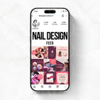 Posts Editáveis para Nail Design | 35 posts prontos