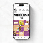 Posts Editáveis para Nutricionista | 35 posts prontos