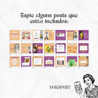 Posts Editáveis para Nutricionista | 35 posts prontos