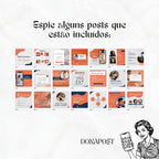 Posts Editáveis para Psicologia | 35 posts prontos